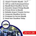 Riyadh Royal Chauffeur (VIP Pick & Drop Services)