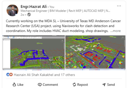 Riyadh, Job Seekers, Mechanical BIM Engineer