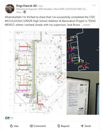 Riyadh, Job Seekers, Mechanical BIM Engineer