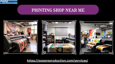 New York, Printing, Top-rated Printing Shop Near Me Help The Commercial Organizations To Shine