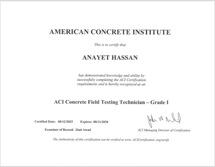 Riyadh, Job Seekers, ACI Certified Civil Lab Technician - Materials Testing Expert