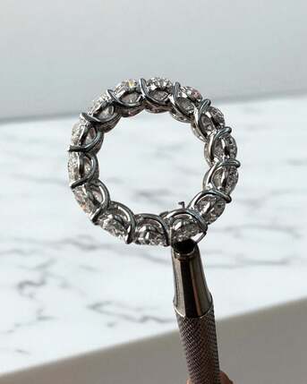 London, Jewelry, GBP 1200,  Top Quality 0.50ct Bubble Diamond Wedding Bands For Women.