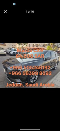 Jeddah, Vehicles, Cars & Trucks , SAR 62000,  Mazda CX-09,  2018,  Automatic,  235000 KM,  Mazda CX9- Year-62,000 Saudi Riyal-Jeddah