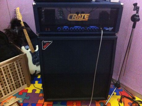 Dammam, Musical Instruments, SAR 2000,  Crate Blue Voodoo 60 Tube Guitar Amp Head &ndash; Fully Working