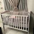 SAR 100, Baby Cot With Cot Bumper Set