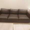 SAR 300,  Leather Sofa 3 Seater IKEA- Table Drawer & Cupboard
