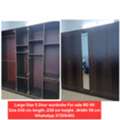 BHD 60,  ✅️ Large Size 5 Door Wardrobe For Sale In Good Condition With Delivery