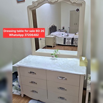 Manama, Furniture, BHD 26,  ✅️ Dressing Table For Sale In Goood Condition With Delivery