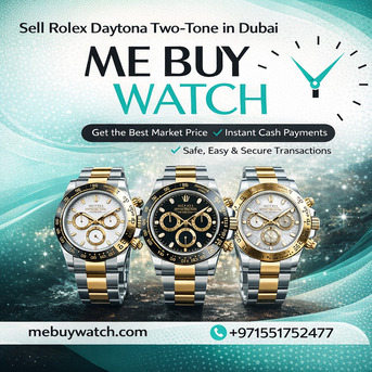 Dubai, Watches, Sell Rolex Daytona Two Tone Dubai | Me Buy Watch