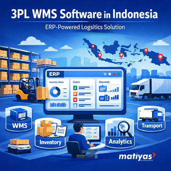 Jakarta, Software, 3PL WMS Software In Indonesia | ERP Logistics Solution By Matiyas Solutions