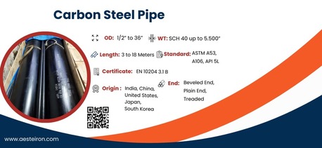 Houston, Materials, Carbon Steel Pipe Manufacturers In India