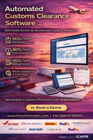 Mumbai, Logistics, Automated Customs Clearance Software To Eliminate Errors & Accelerate Cargo Clearance
