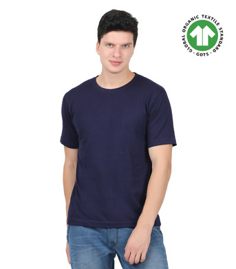 Bangalore, Wholesale Products, Premium 100% Organic Cotton Round Neck T-Shirt