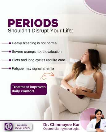 Mumbai, Health, Periods Shouldn&rsquo;t Disrupt Your Life | Best Gynecologist In Bhubaneswar | Dr. Chinmayee Kar