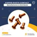 COPPER RIVETS CONTACT Suppliers India | Rs Electro