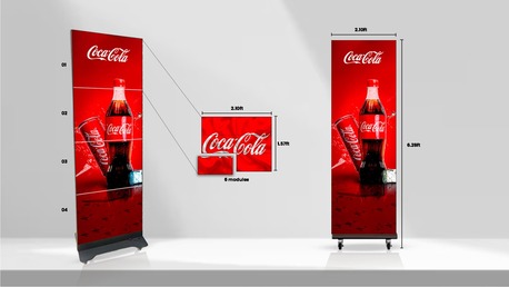 Islamabad, Electronics, PKR 300000,  Indoor SMD Standee-High Brightness Digital Display For Businesses