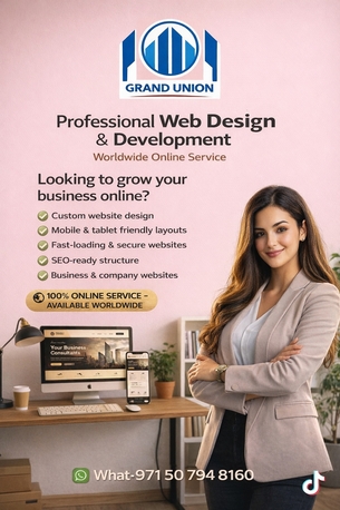 Dubai, Web Design & Development, Grand Union Web Solutions UAE & GCC