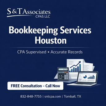 Houston, Accounting, Need Bookkeeping Services In Houston? Get Accurate Books With SNTCPA USA
