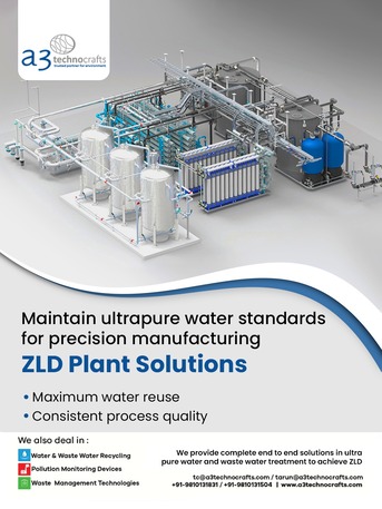 New Delhi, Cleaning, Delhi Industries Trust A3 Zero Discharge Water Treatment Plants