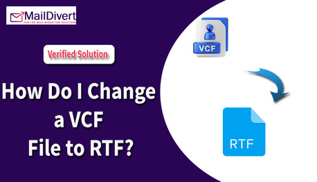 Mumbai, Software, USD 39,  Export VCF File To RTF Format