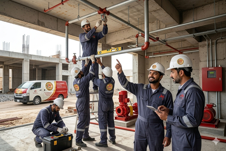 Dammam, Business, Fire Extinguisher Refilling Jubail | AMC | Sprinkler | Fire Alarm