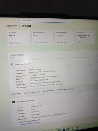 Riyadh, Computers, SAR 4500,  Lenovo Legion 5 Pro 16IRX9 | 14TH GEN | Intel Core I7-14650HX 32GB RTX 4050 6gb