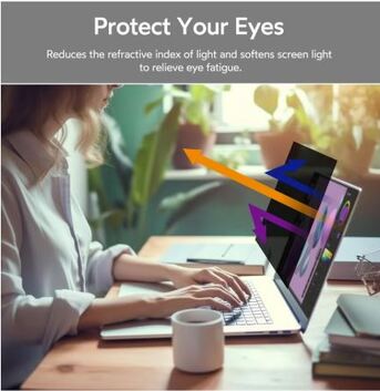 Umm Al Hamam, Computers, SAR 30,  Laptop Privacy Screen Filter For 15:6 Inch Display - Computer Monitor Privacy