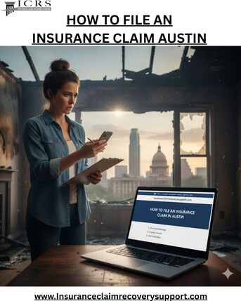 Austin, Marketing, How To File An Insurance Claim In Austin | Expert Property Recovery Guide