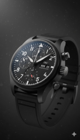 Dubai, Collectibles, AED 27500,  IWC Pilot&rsquo;s Watch Chronograph Top Gun Black Ceramic
