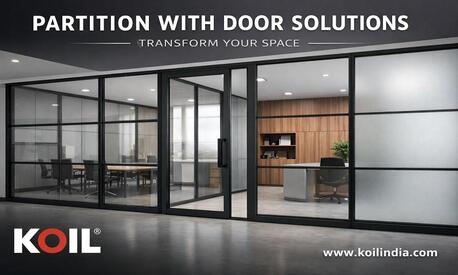 Ahmedabad, Furniture, Premium Partition With Door Solutions By KOIL India Today