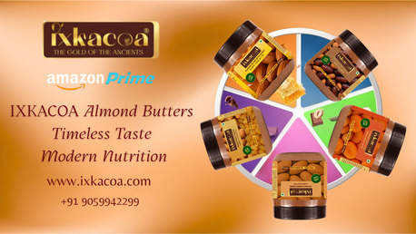 Mumbai, Food, INR 899,  Naturally Smooth Indulgence Of IXKACOA Almond Butters