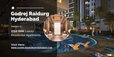 Hyderabad, Real Estate For Sale, INR 10000000,  Studio,  Godrej Raidurg Hyderabad | Upcoming Residential Apartments
