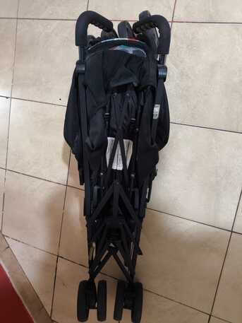 Al Rehab, Baby & Kid Stuff, SAR 275,  Black Stroller/Pram (brand Fisher Price) In Very Good Condition
