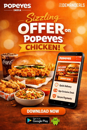Mumbai, Business, Popeyes | Offer On Popeyes Chicken