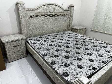 Jubail, Appliances, SAR 1050,  King Size Bedroom Set And L Shape Sofa