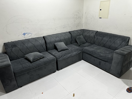 Jubail, Appliances, SAR 1050,  King Size Bedroom Set And L Shape Sofa