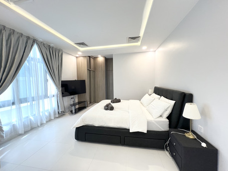 Janabiya, Apartments/Houses, BHD 600/month,  3 BR,  150 Sq. Meter,  Furnished 3BR Janabiya | Balcony, Pool & Gym