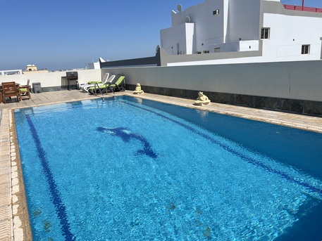 Janabiya, Apartments/Houses, BHD 600/month,  3 BR,  150 Sq. Meter,  Furnished 3BR Janabiya | Balcony, Pool & Gym