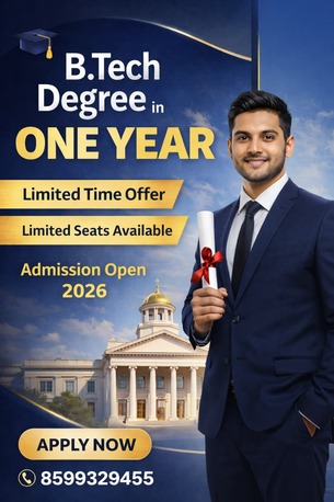 Lucknow, Education, B.Tech Degree In One Year &ndash; Fast Track Your Engineering Career