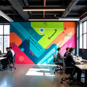 New York, Business, Premium Wall Murals In Flower Mound By InceptionPoint Signworks