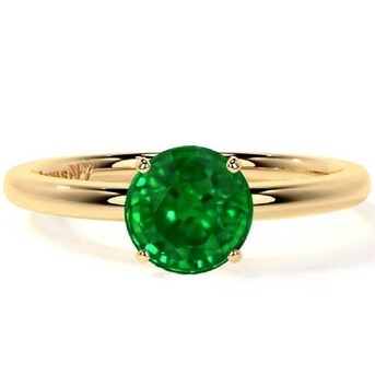 New York, Jewelry, USD 70026,  Buy Emerald Gold Ring Online At GemsNY