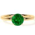 USD 70026,  Buy Emerald Gold Ring Online At GemsNY
