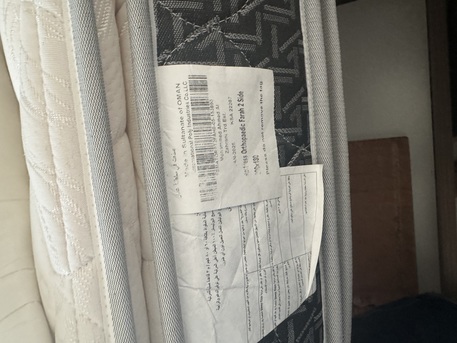 Dammam, Household Items, SAR 500,  Mattress 180*200 - Almost New - Memory Foam Both Side