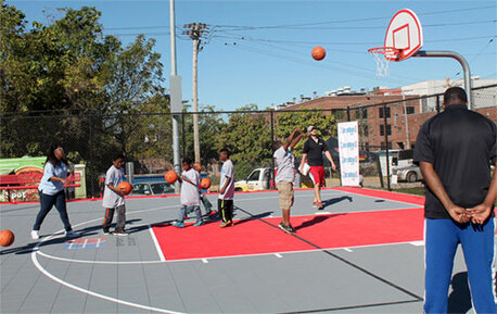 New York, Construction, Custom Backyard Basketball Courts Built To Perform