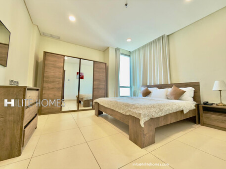 Salmiya, Apartments/Houses, KWD 1200/month,  Furnished,  3 BR,  Three Bedroom Seaview Furnished Duplex For Rent In Salmiya