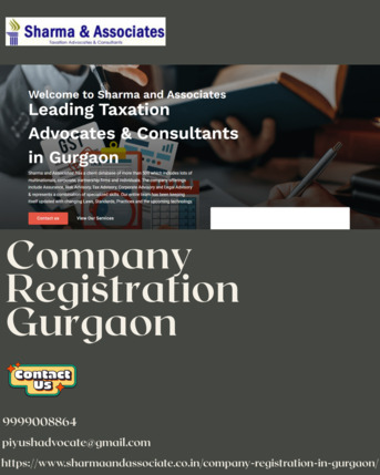 Gurgaon, Legal, Setup Business In Gurgaon With Sharma And Associates &ndash; Trusted Experts