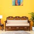 INR 97189,  Traditional Teak Wood Sofa Set - Classic Elegance