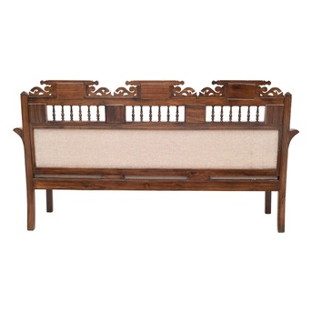 Mumbai, Furniture, INR 97189,  Traditional Teak Wood Sofa Set - Classic Elegance