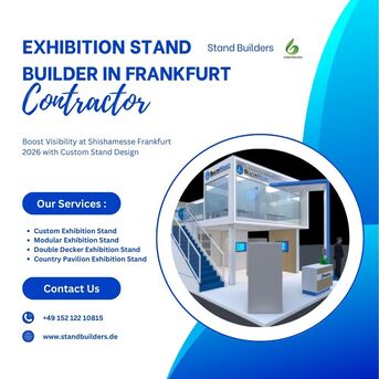 Frankfurt, Event Planning, Exhibition Stand Builder For Shishamesse Frankfurt 2026