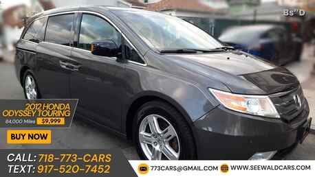 New York, Vehicles, Cars & Trucks , USD 9999,  Honda Touring,  2012,  Automatic,  84000 KM,   Honda Odyssey Touring &mdash; Only 84k Miles $9,999